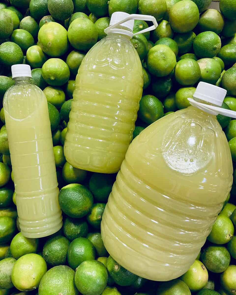 Zumo de limon