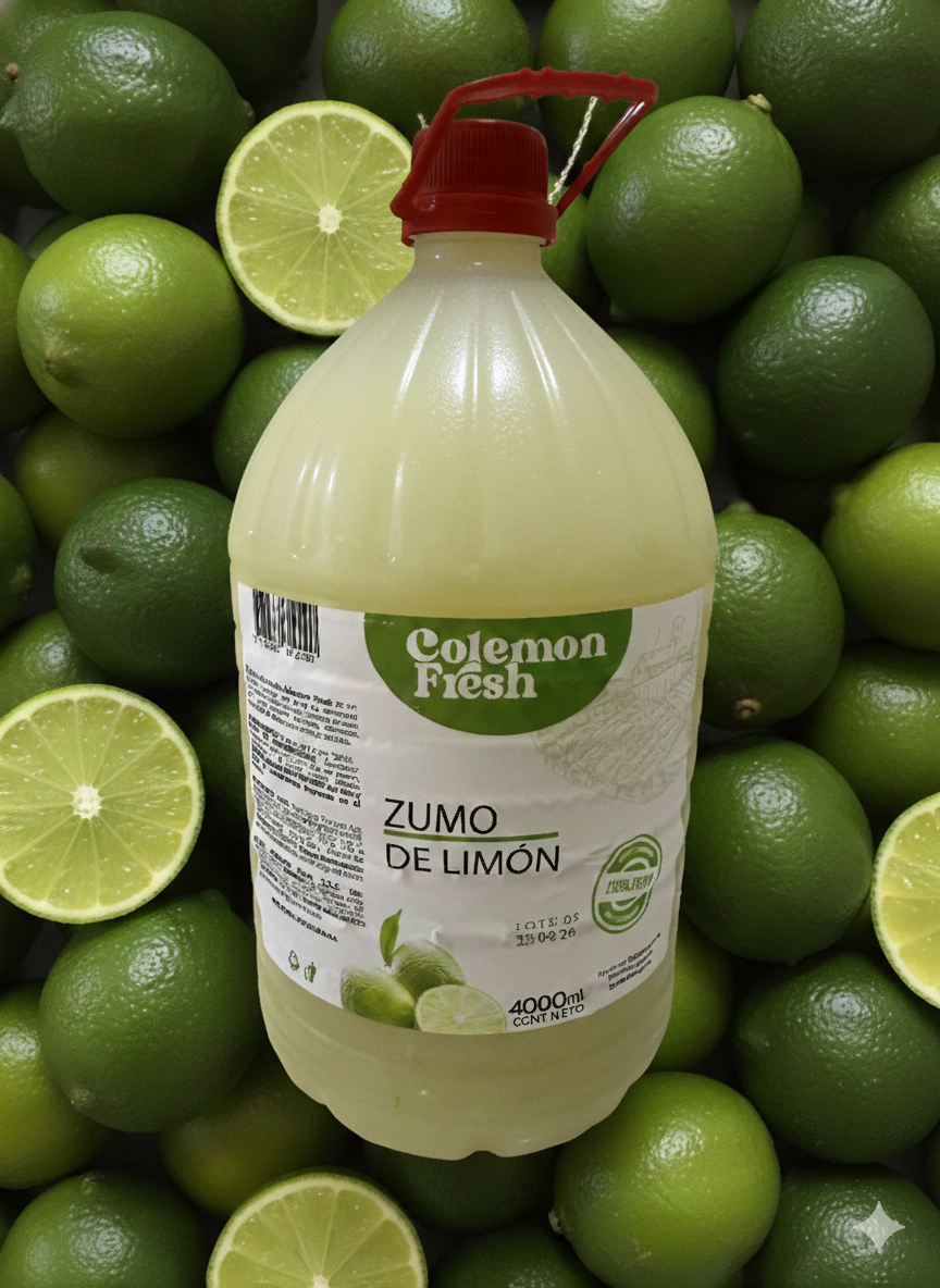 Zumo de Limón x 4 Litros Colemon Fresh